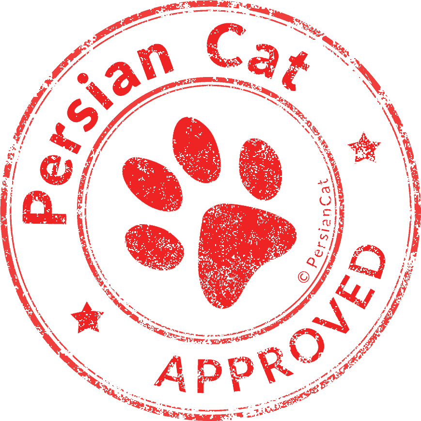Persian Cat Stamp
