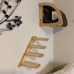 Wall Mounted Cat Stairs